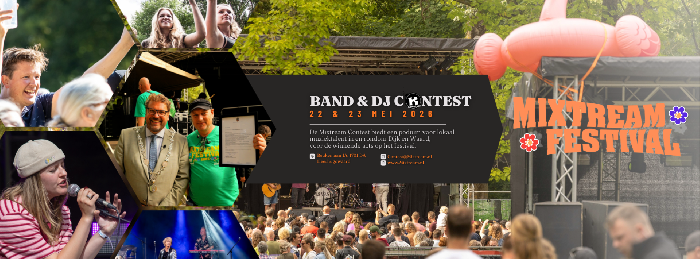 Mixtream Band & DJ Contest — muziek in Heerhugowaard