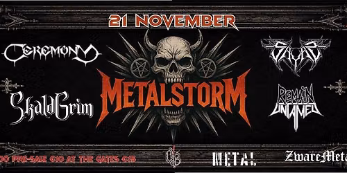 Metalstorm — muziek in Heerhugowaard